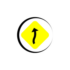 direction icon arrow illustration vector image design