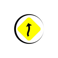 direction icon arrow illustration vector image design