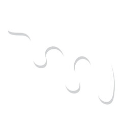 Snowcap transparent background. Winter decoration element. Snowy elements