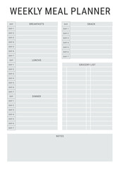 Weekly Meal Planner
