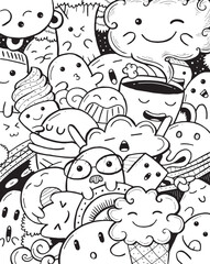 cute doodle vector illustration