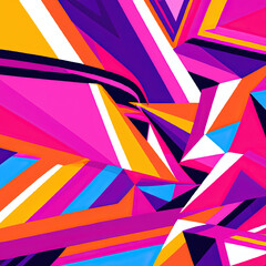 Colorful Abstract Banner Template for Web Design, Landing page, social media story and Printed Material.