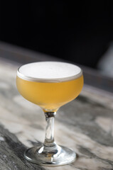 cocktail at the bar