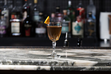 Brown cocktail