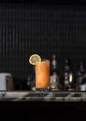 Orange cocktail