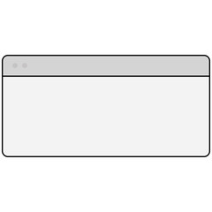 Browser Window Illustration