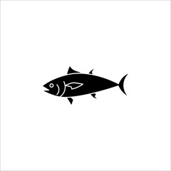 Fish icon vector isolated on white background. vector illustration. EPS 10