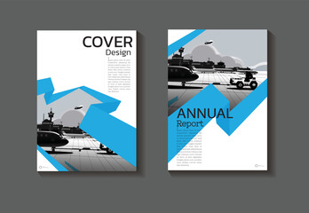 blue cover design abstract background book cover Brochure  template,annual report, magazine and flyer layout Vector a4