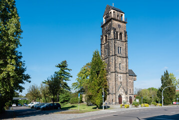 Dresden Löbtau - Wernerstraße Friedenskirche 