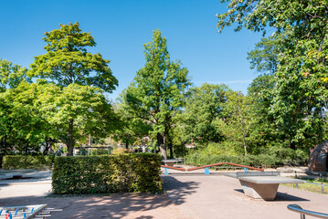 Dresden L&ouml;btau -  Park Spielplatz Bonhoefferplatz, Reisewitzer Stra&szlig;e 