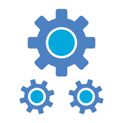 Settings Glyph Two Color Icon