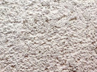 white decorative facade plaster close-up for a light background
