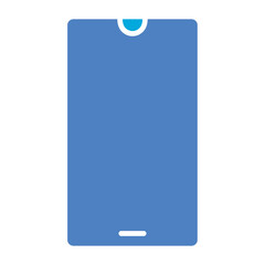 Smart Phone Glyph Two Color Icon