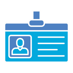 Membership Glyph Two Color Icon