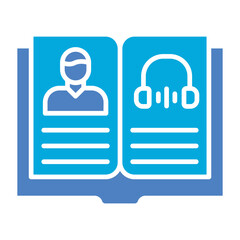 Information Glyph Two Color Icon