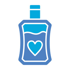 Perfume Glyph Two Color Icon