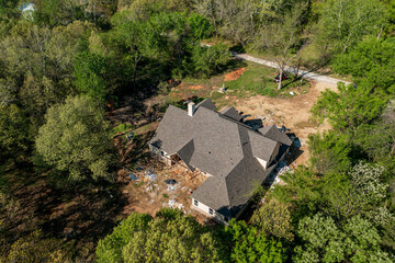 Residential Home Build Under Construction