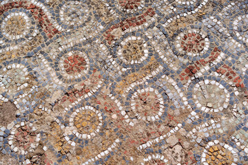 Mediterranean ceramic mosaic style