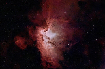 Fototapeta na wymiar NGC 7380 - The Wizard Nebula