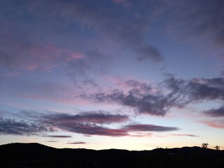 sky at sunset