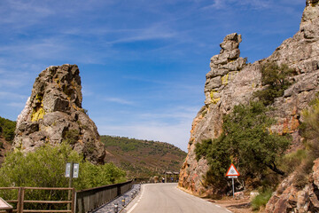 Salto del Gitano, Parque Nacional de Monfragüe, Cáceres, Extremadura.
