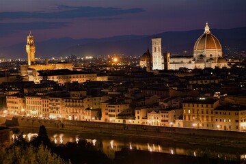 Fototapeta na wymiar Florence city view, Italy