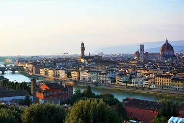 Fototapeta na wymiar Florence city view, Italy