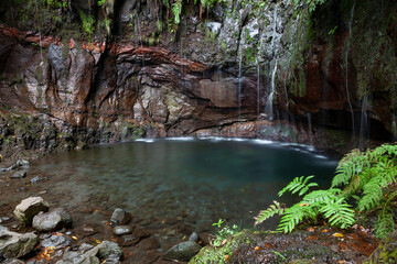 25 Fontes Falls,  Madeira,  Portugal,  Europe