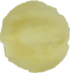 watercolour shape design illustration isolated on transparent background