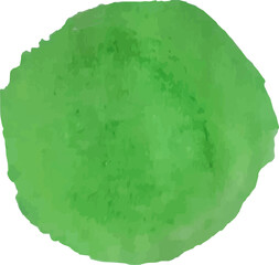 watercolour shape design illustration isolated on transparent background