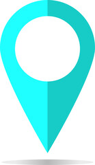 
pin map design illustration isolated on transparent background
