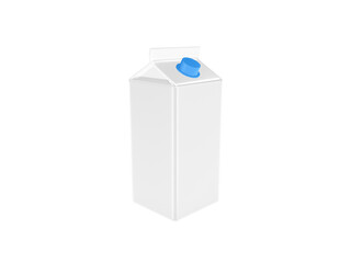 Transparent Milk Packaging Image