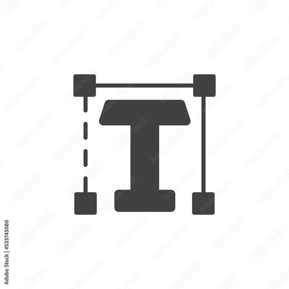 Poster font icons symbol vector elements for infographic web