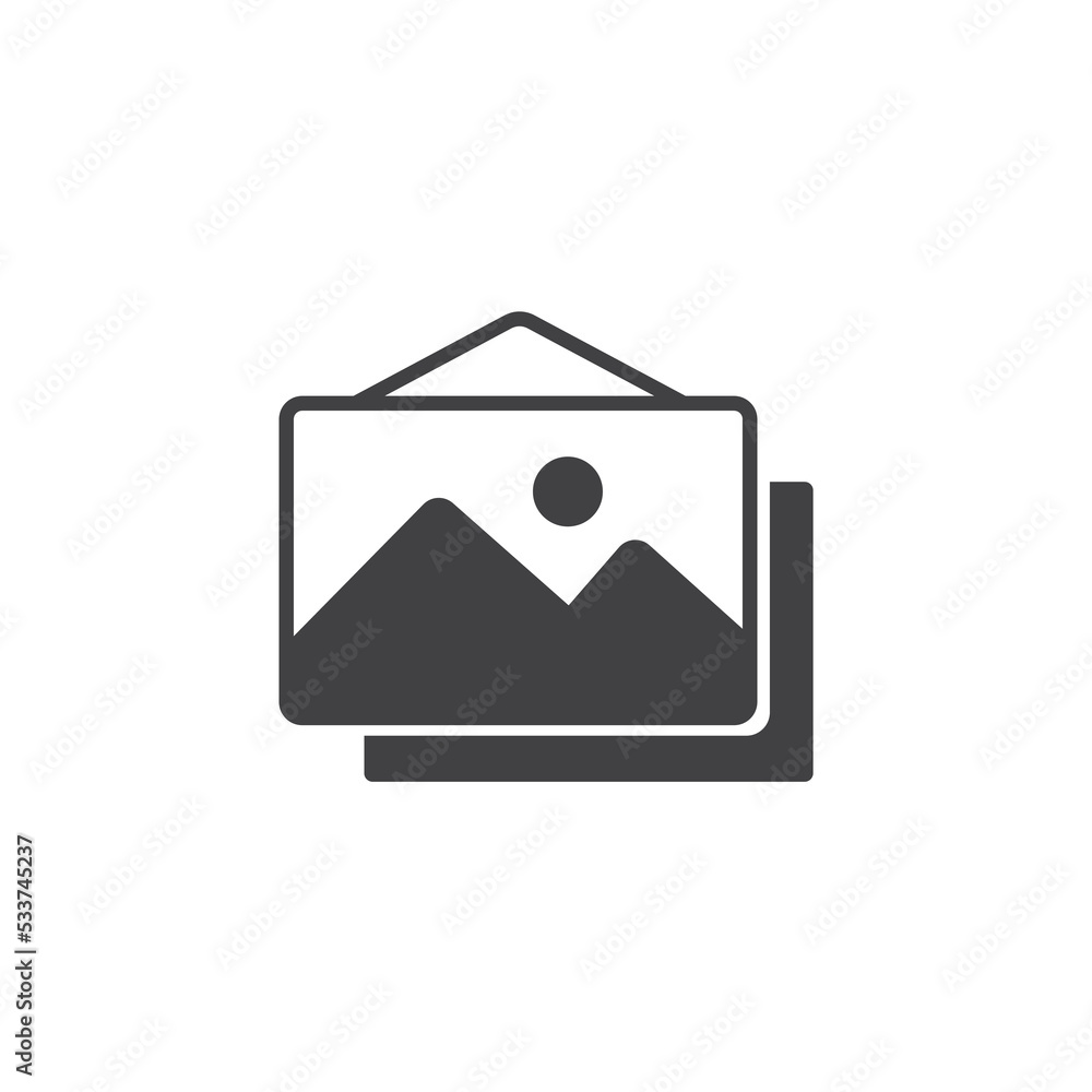 Poster image icons symbol vector elements for infographic web