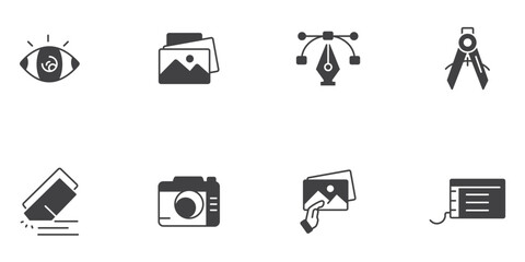 design icons set . design pack symbol vector elements for infographic web