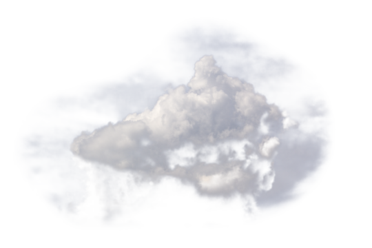 Beautiful Cloud In Black Background. cloud isolated