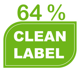 % pure percentage label