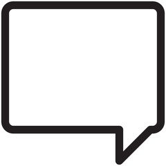 Speech bubble icon