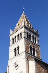 Fototapeta na wymiar Saint Blaise church in Ecully in the Rhone department, France 