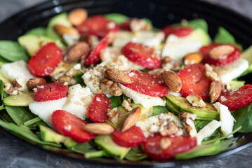 salad with tomatoes