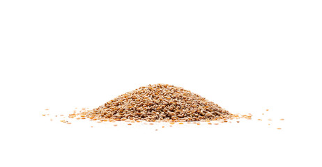 Plantago Ovata Seeds Isolated, Psyllium Husk, Isabgol Ispaghula