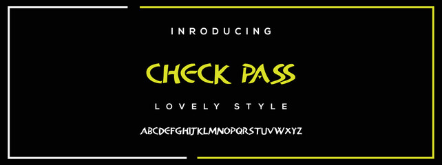 Sports minimal tech font letter set. Luxury vector typeface for company. Modern gaming fonts logo design.