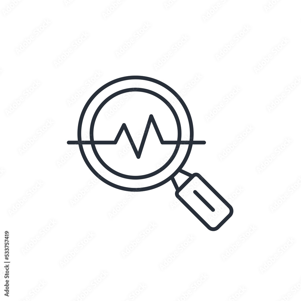 Poster analisys icons symbol vector elements for infographic web