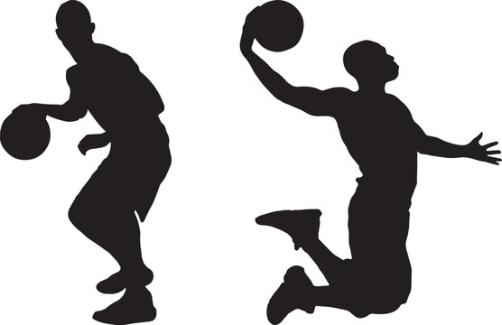 Basketball Silhouette" Images – Browse 300 Stock Photos, Vectors, and Video  | Adobe Stock