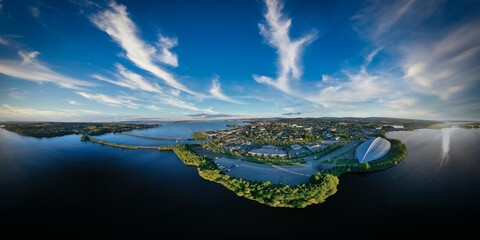 Norway Hamar vacation with the drone a dream