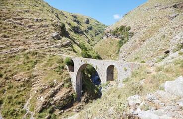 The Ali Pasha Bridge Outside of Gjirokaster, Albania