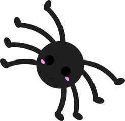 halloween cute clipart , halloween spider , clipart