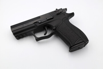 A gun on white background