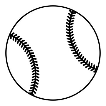 baseball ball icon