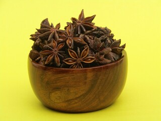 star anise in a bowl